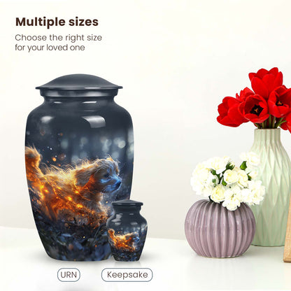 Personalized Dog Cremation Urn for Pet Ashes - Yatskia