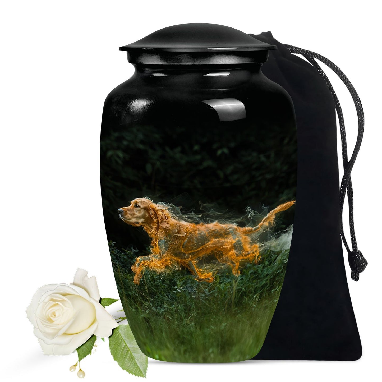 Personalized Dog Cremation Urn for Pet Ashes - Yatskia