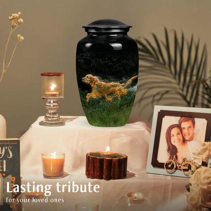 Personalized Dog Cremation Urn for Pet Ashes - Yatskia