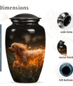 Poodle Dog Cremation Urn for Ashes - Pet Cremation Urns for Dogs