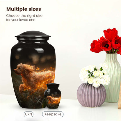 Personalized Dog Cremation Urn for Pet Ashes - Yatskia