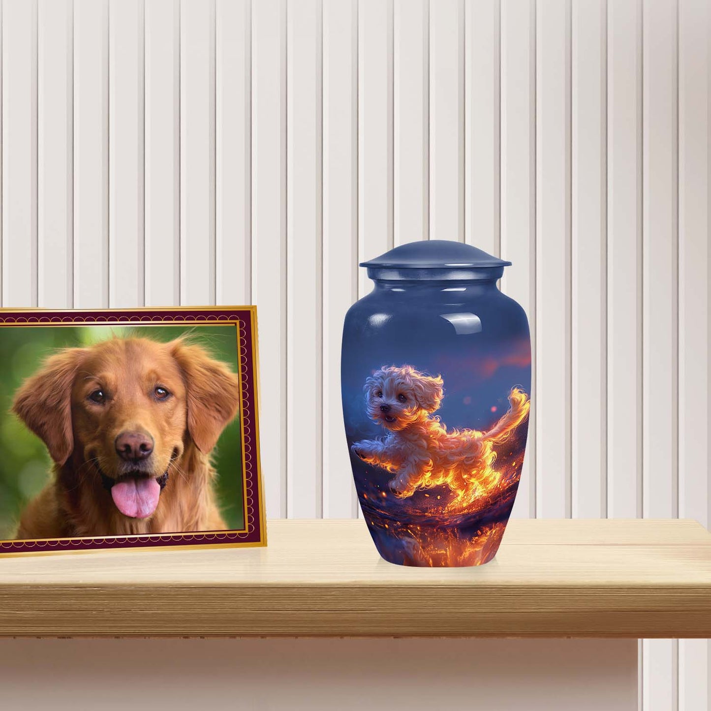 Personalized Dog Cremation Urn for Pet Ashes - Yatskia