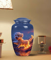 Poodle Cremation Urn for Pet Large Ashes - Dog Memorial Urn
