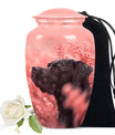 Labrador Custom Cremation Urn for Pet Ashes - Personalised Pet Urn
