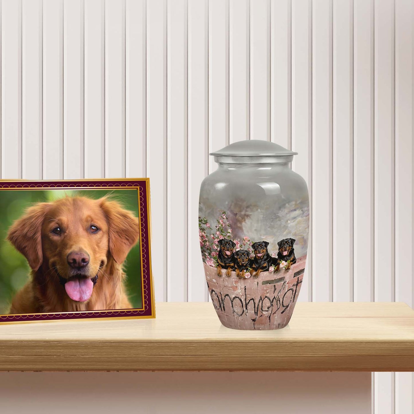 Personalized Dog Keepsake Urn for Pet Ashes - Yatskia