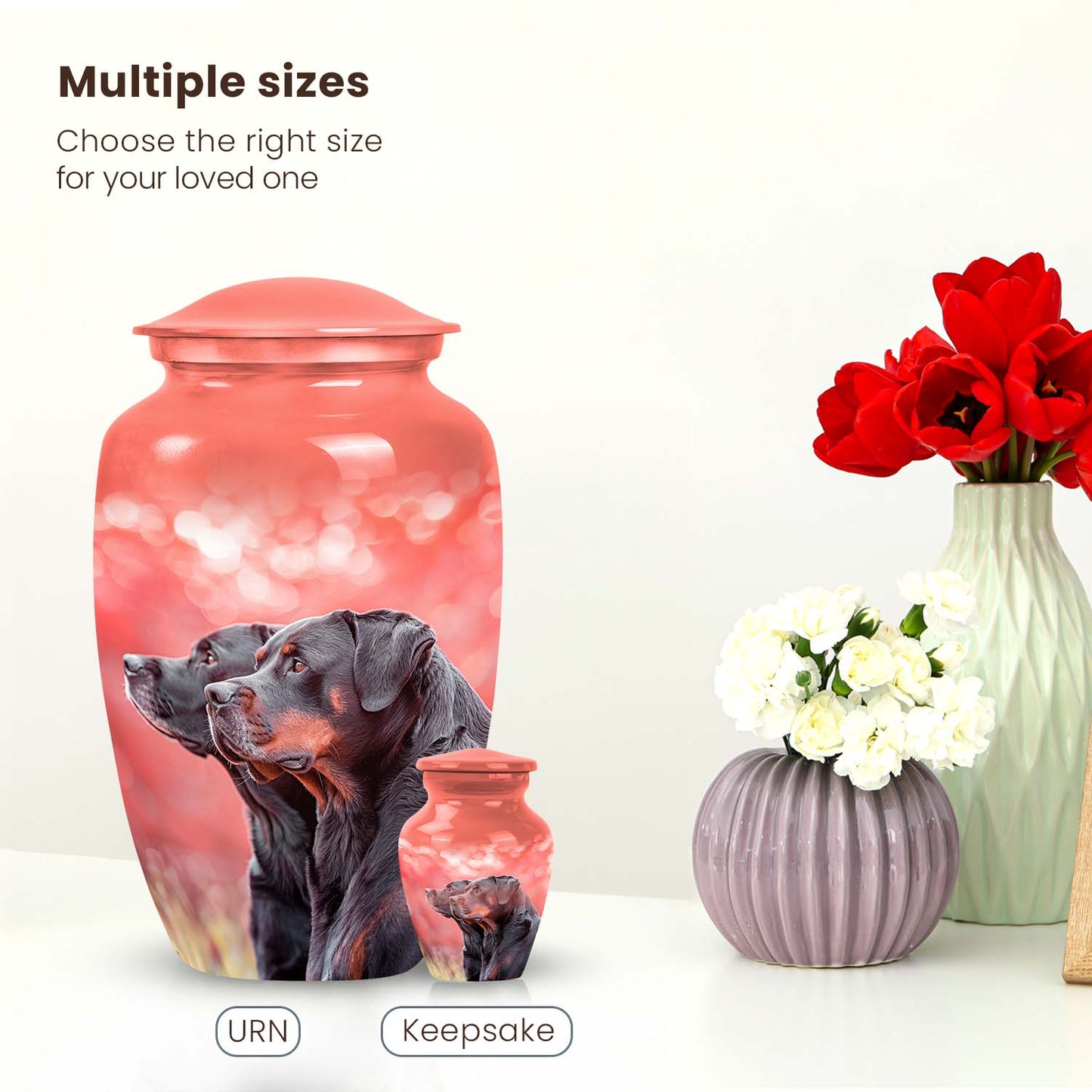 Personalized Dog Cremation Urn for Pet Ashes - Yatskia