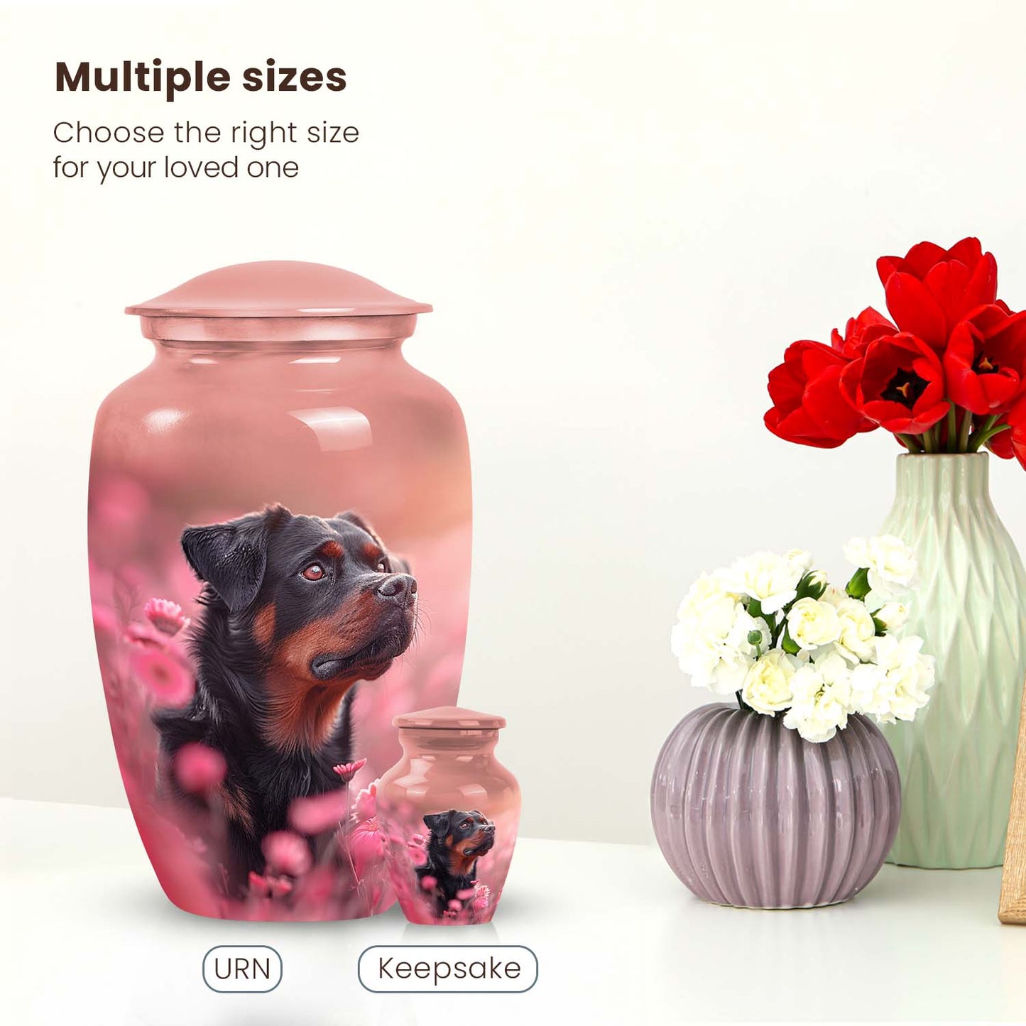 Personalized Dog Keepsake Urn for Pet Ashes - Yatskia