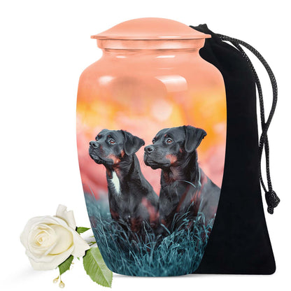 Personalized Dog Memorial Urn for Pet Ashes - Yatskia