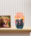 Rottweiler Dog Funeral Memorial Urn for Ashes - Custom Pet Urn