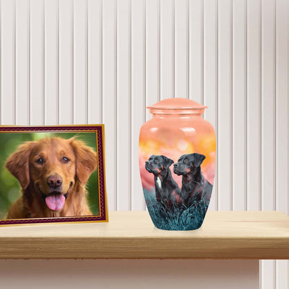 Personalized Dog Memorial Urn for Pet Ashes - Yatskia