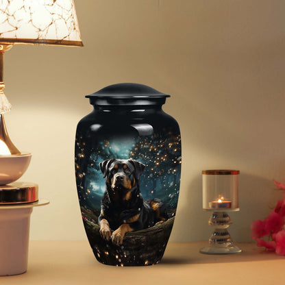 Rottweiler Memorial Urn - Heartfelt Tribute for Pet Owners