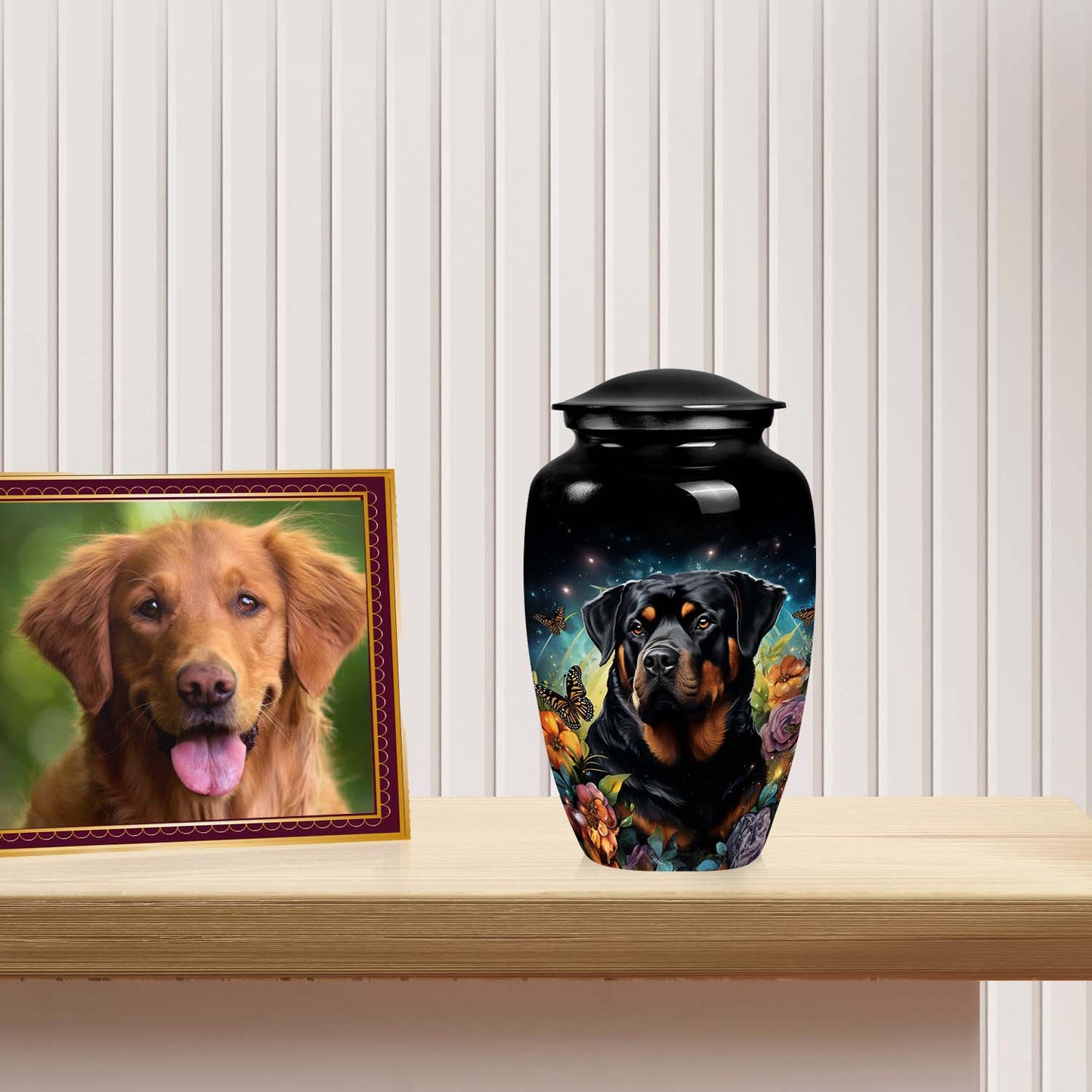 Personalized Dog Cremation Urn for Pet Ashes - Yatskia