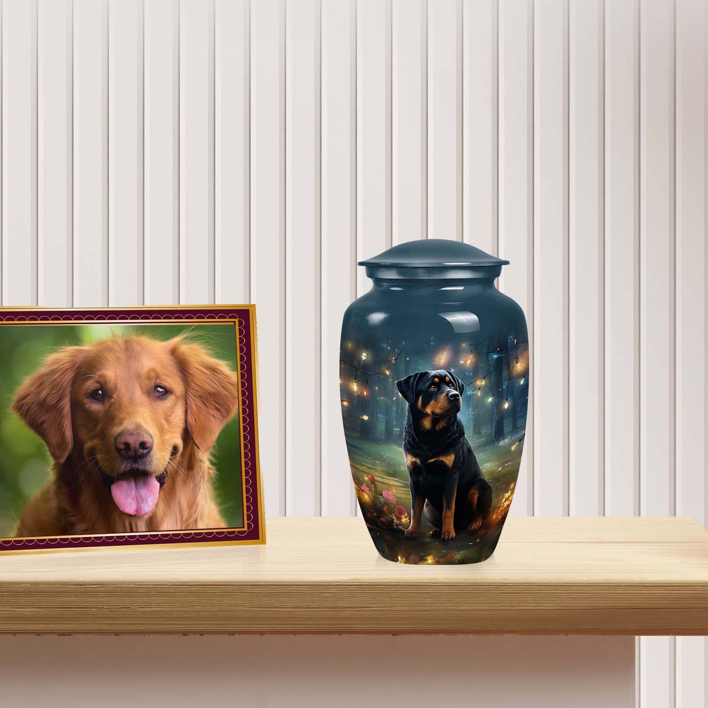 Personalized Dog Keepsake Urn for Pet Ashes - Yatskia