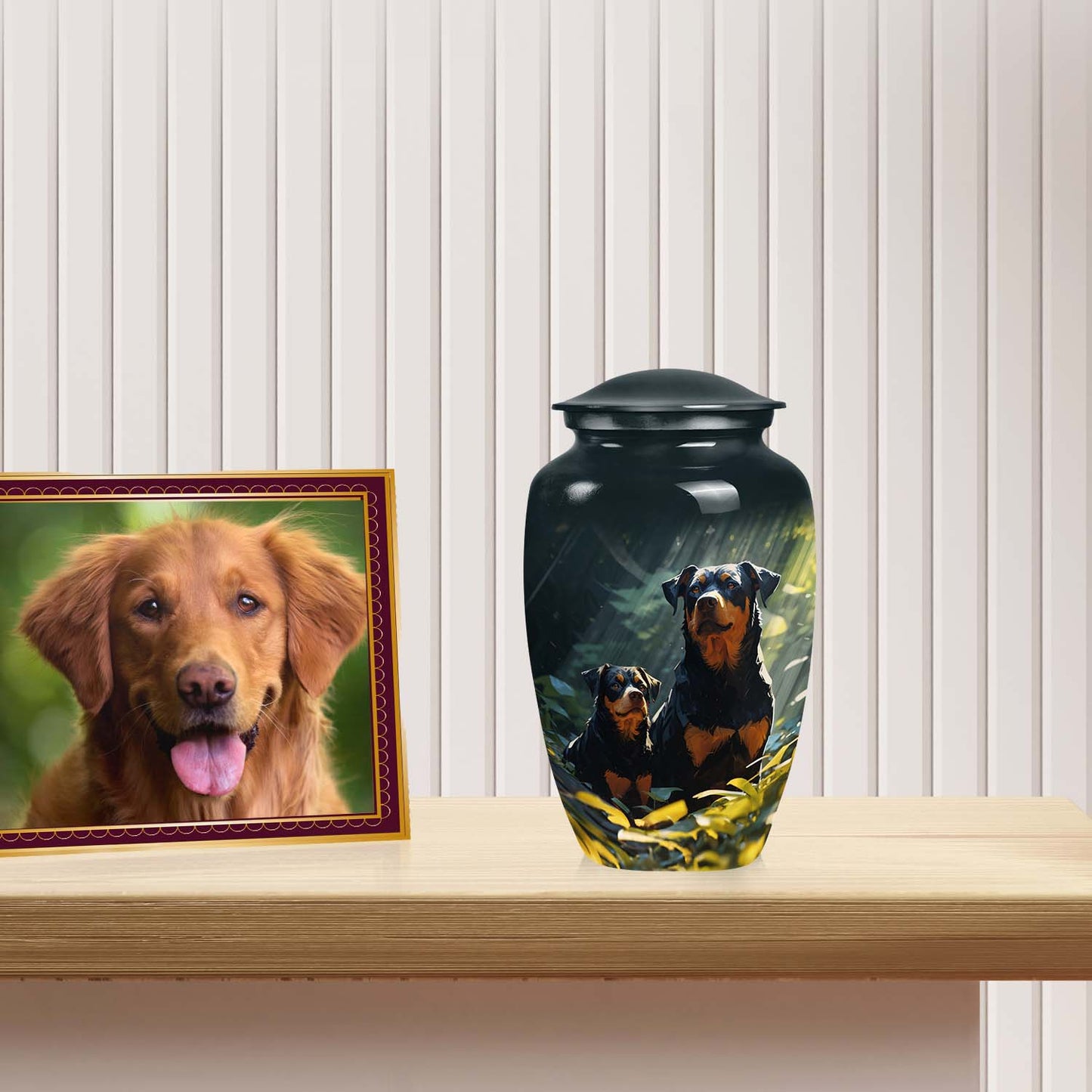 Personalized Dog Keepsake Urn for Pet Ashes - Yatskia