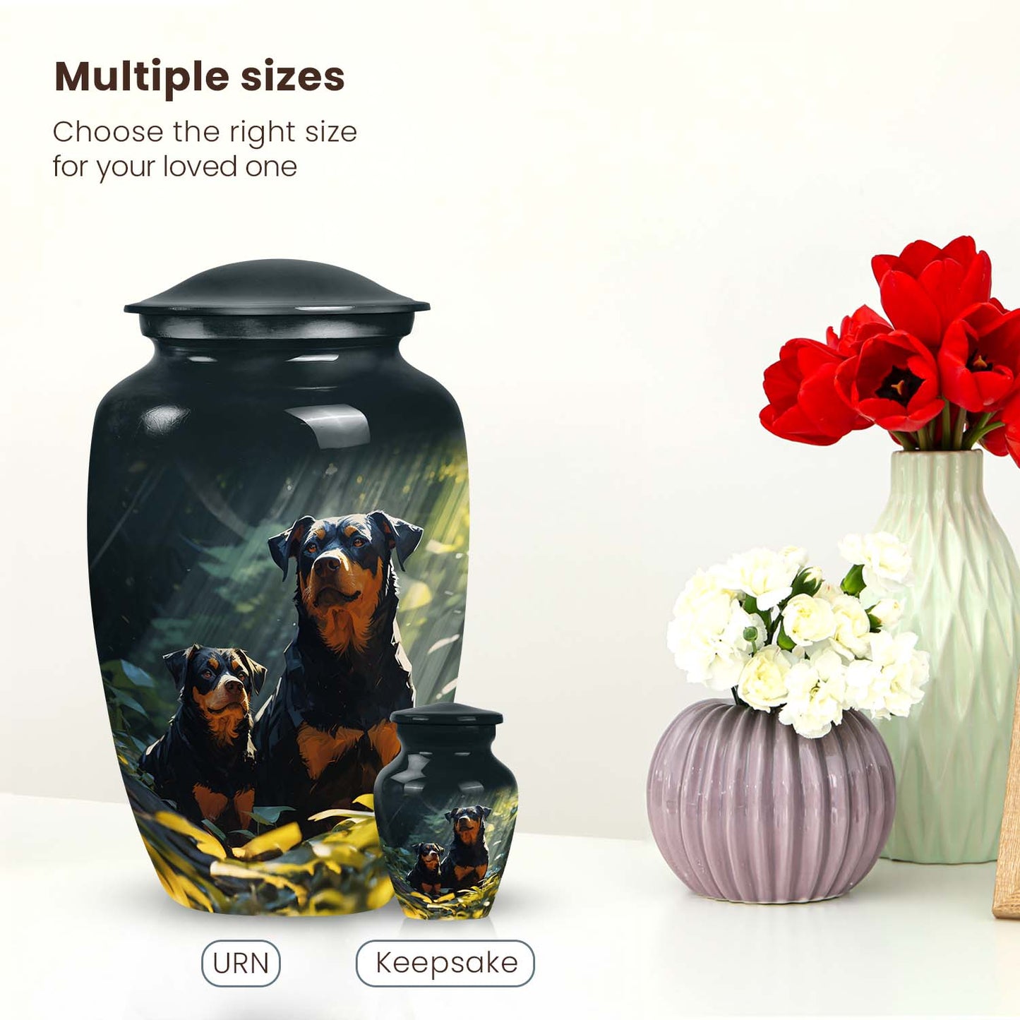 Personalized Dog Keepsake Urn for Pet Ashes - Yatskia