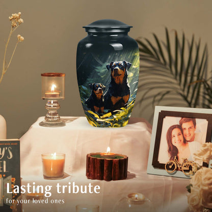 Personalized Dog Keepsake Urn for Pet Ashes - Yatskia