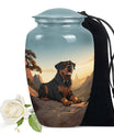 Pet Cremation Urn for Large Dogs – Rottweiler Tribute Urn