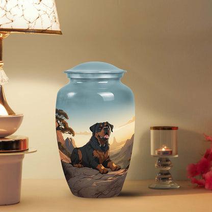 Personalized Dog Cremation Urn for Pet Ashes - Yatskia