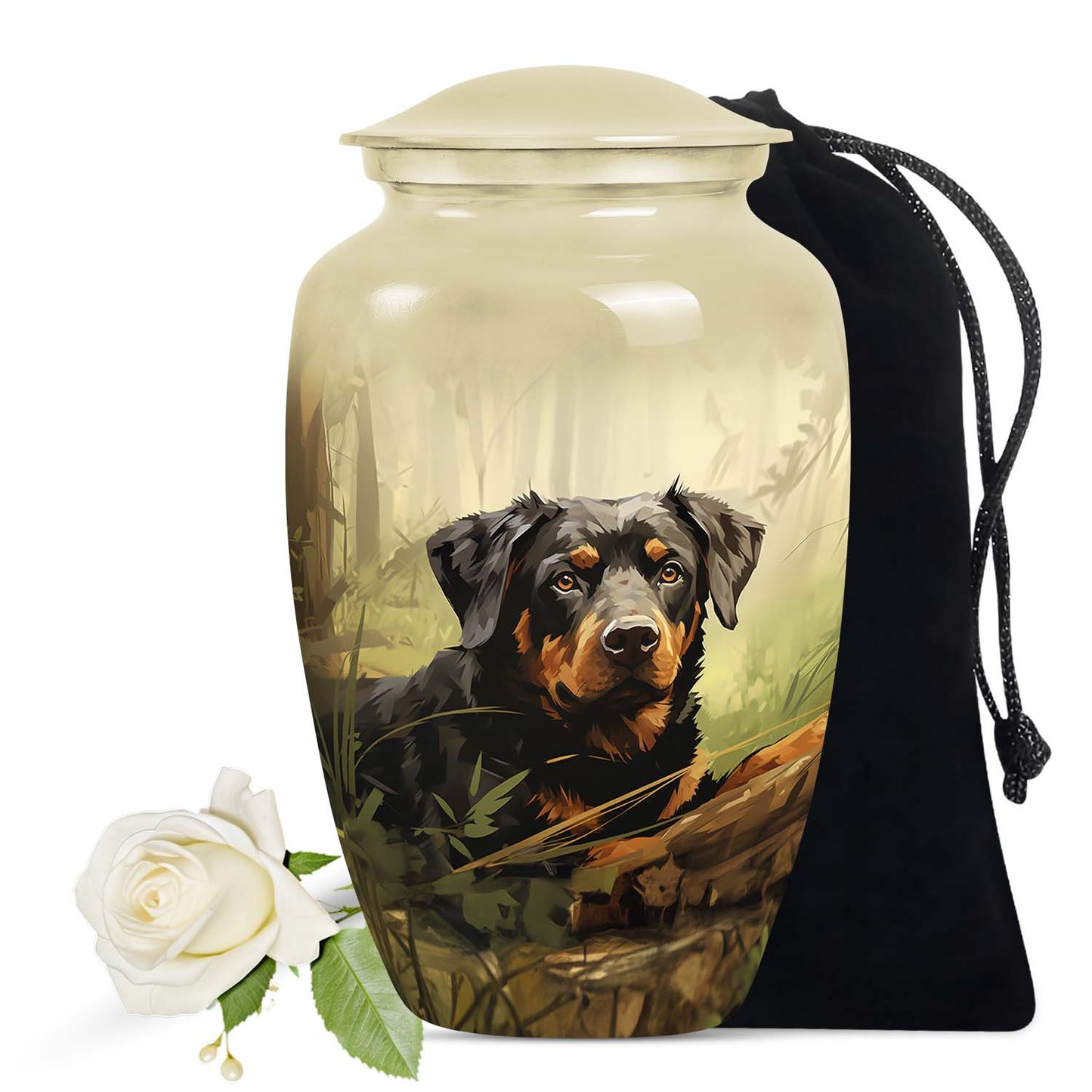 Personalized Dog Keepsake Urn for Pet Ashes - Yatskia