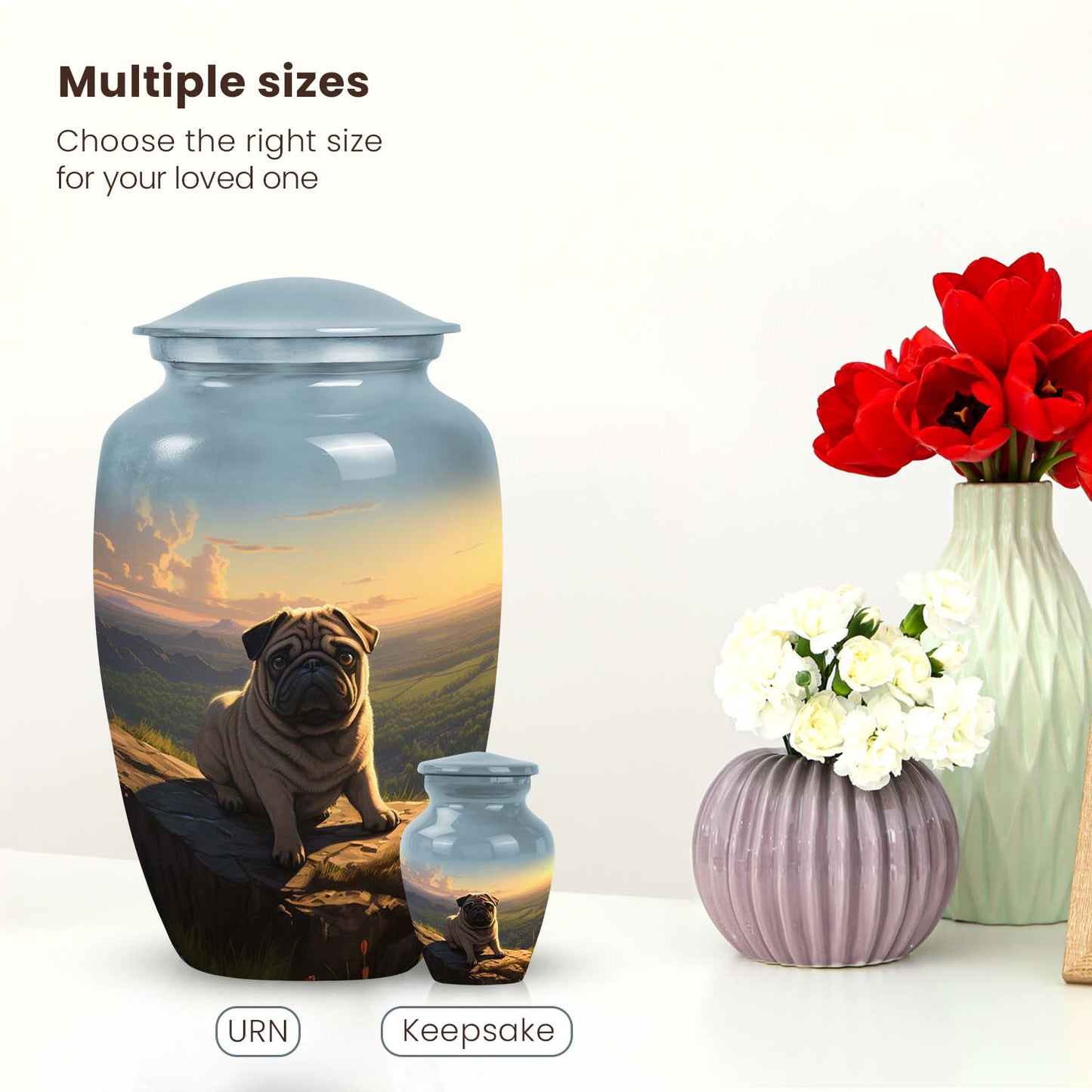 Personalized Dog Keepsake Urn for Pet Ashes - Yatskia