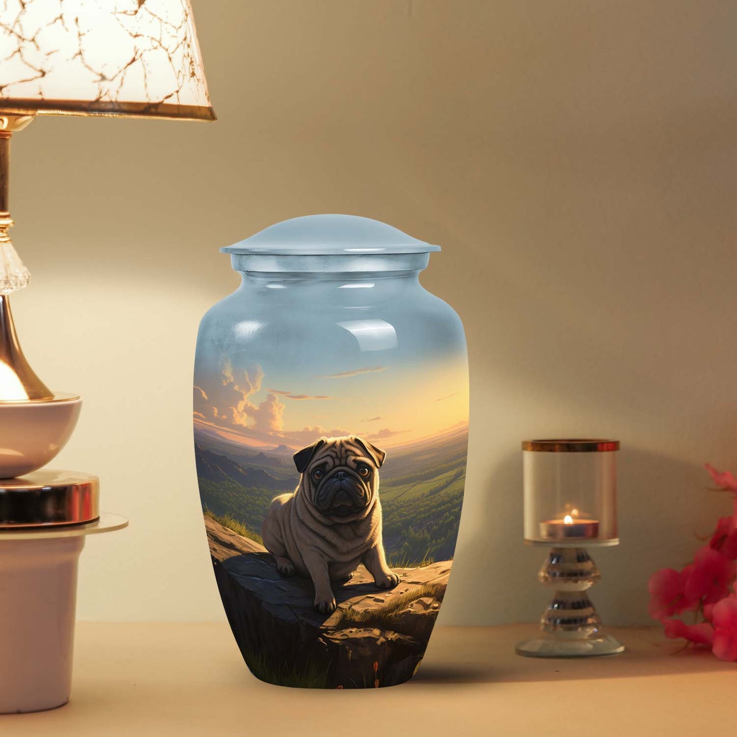 Personalized Dog Keepsake Urn for Pet Ashes - Yatskia