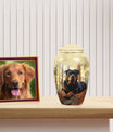 Rottweiler Dog Cremation Urn for Ashes – Pet Memorial Urn