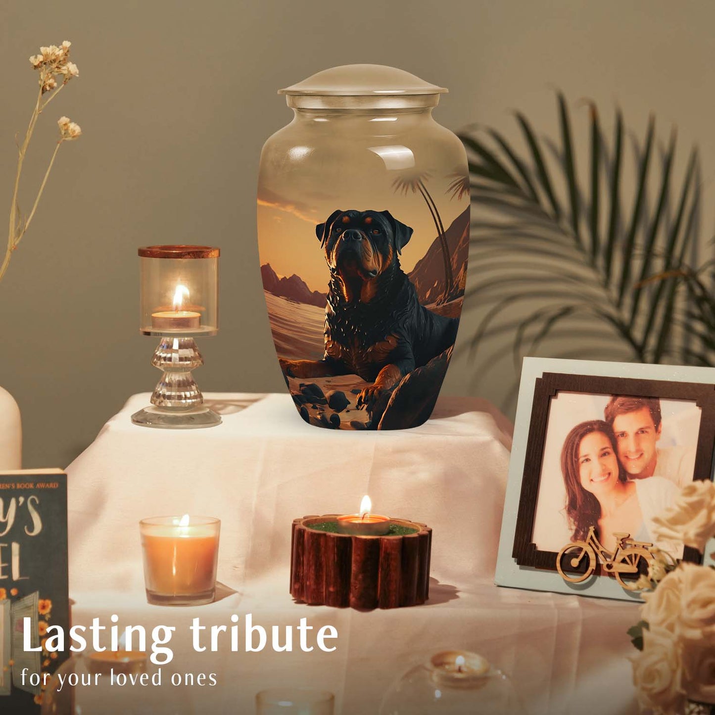 Personalized Dog Cremation Urn for Pet Ashes - Yatskia
