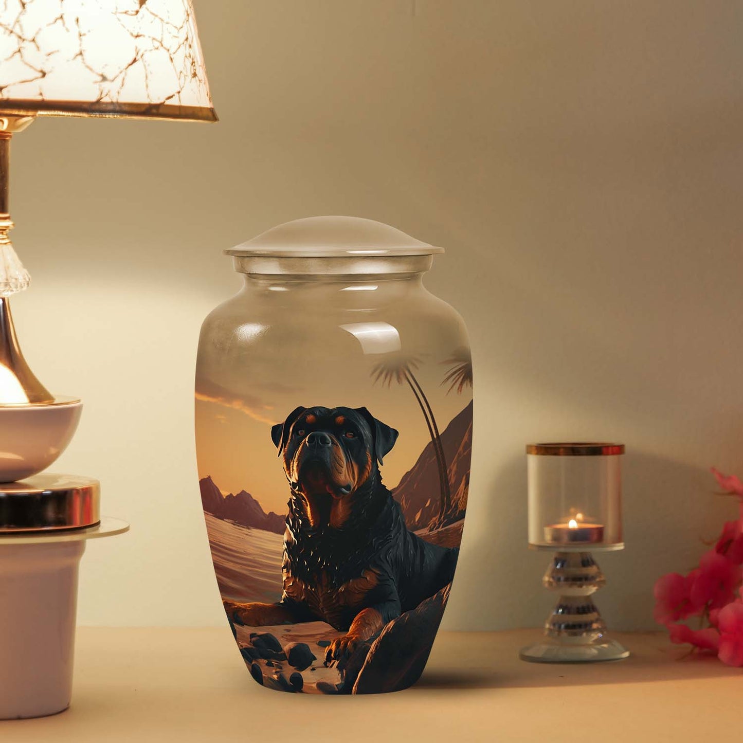 Personalized Dog Cremation Urn for Pet Ashes - Yatskia