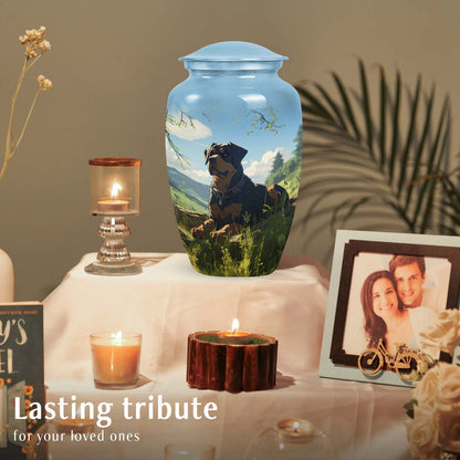 Personalized Dog Cremation Urn for Pet Ashes - Yatskia