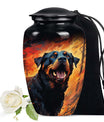 Rottweiler Dog Cremation Urn for Ashes - Memorial Urn for Pet