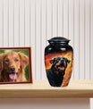 Rottweiler Dog Cremation Urn for Ashes - Memorial Urn for Pet
