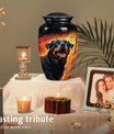 Rottweiler Dog Cremation Urn for Ashes - Memorial Urn for Pet