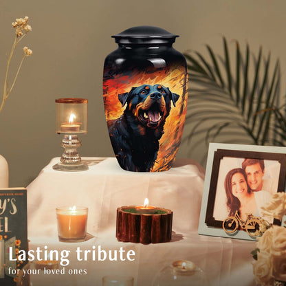 Personalized Dog Cremation Urn for Pet Ashes -  Yatskia