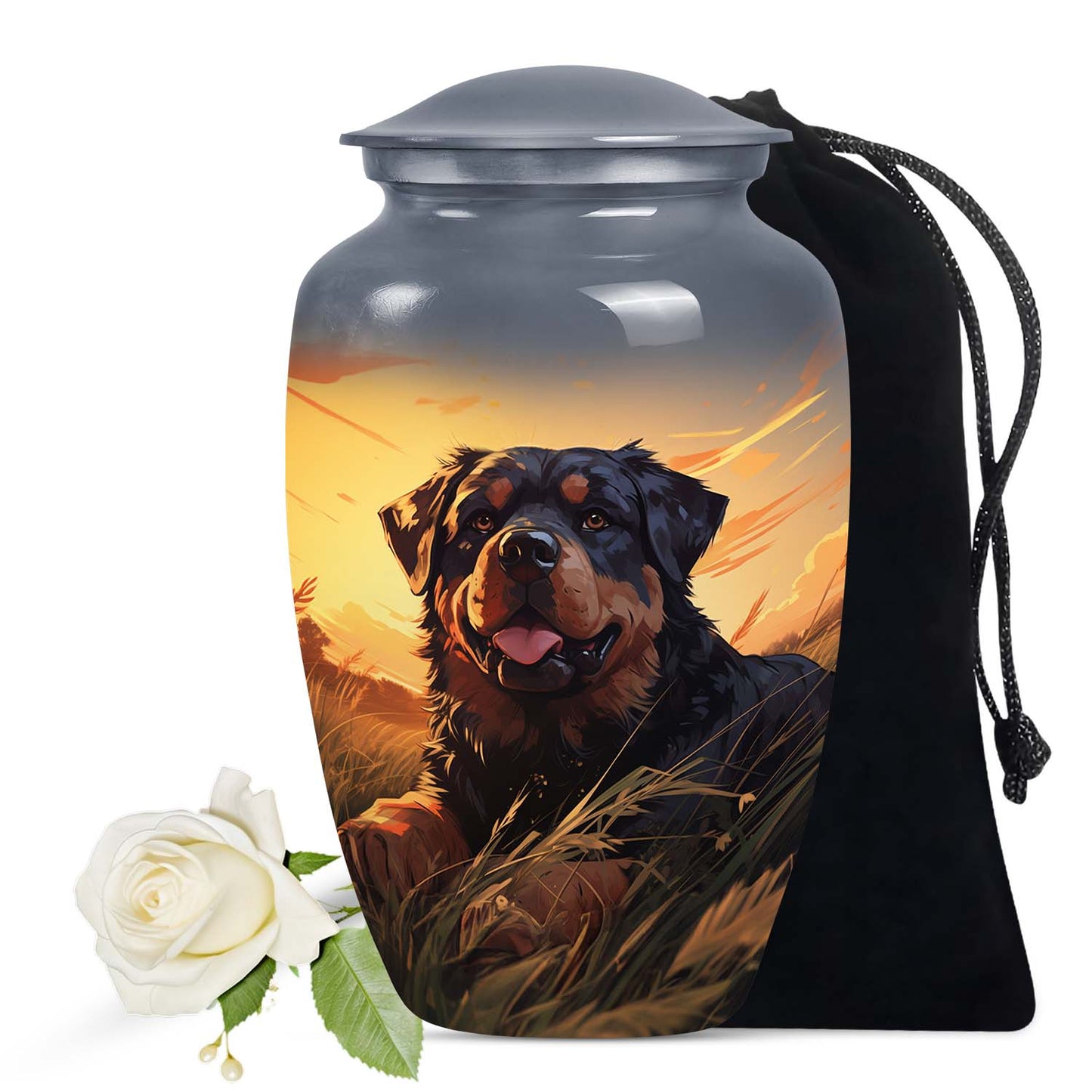 Personalized Dog Cremation Urn for Pet Ashes - Yatskia