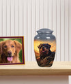 Rottweiler Dog Cremation Urn for Pet Ashes - Large Pet Urns