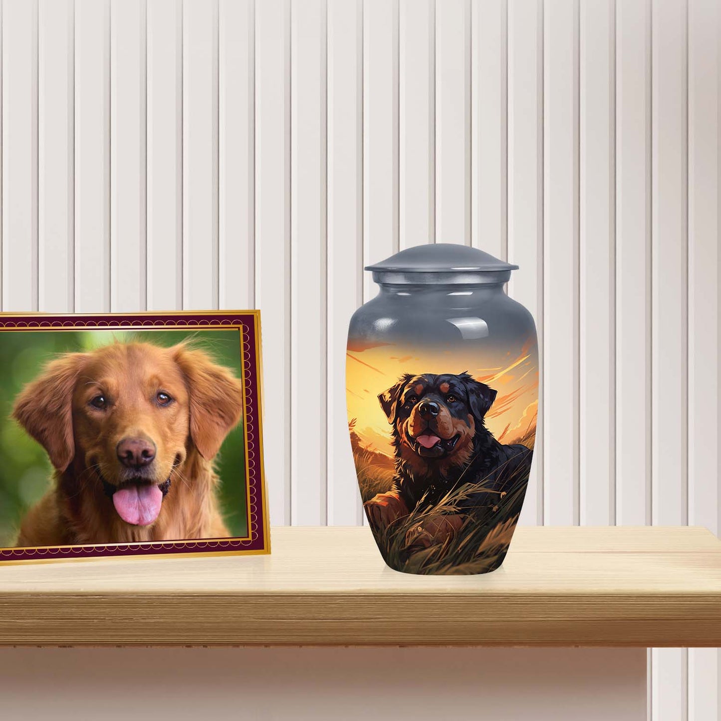 Personalized Dog Cremation Urn for Pet Ashes - Yatskia