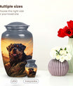 Rottweiler Dog Cremation Urn for Pet Ashes - Large Pet Urns