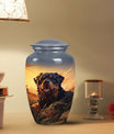 Rottweiler Dog Cremation Urn for Pet Ashes - Large Pet Urns