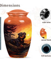 Rottweiler Dog Memorial Urn for Ashes - Modern Pet Urns