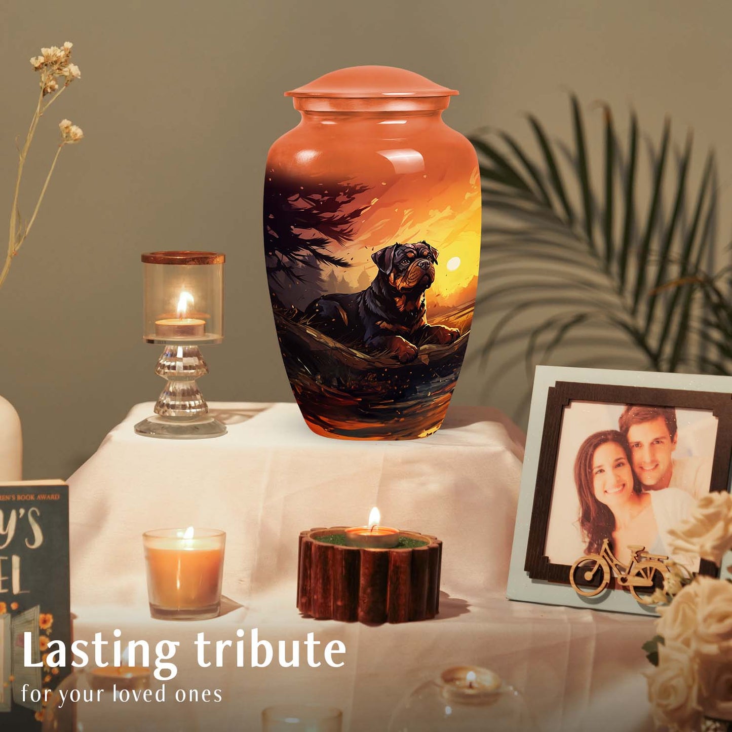 Personalized Dog Cremation Urn for Pet Ashes -  Yatskia