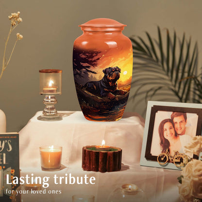 Personalized Dog Cremation Urn for Pet Ashes -  Yatskia