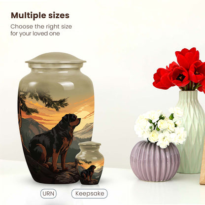 Personalized Dog Keepsake Urn for Pet Ashes -  Yatskia