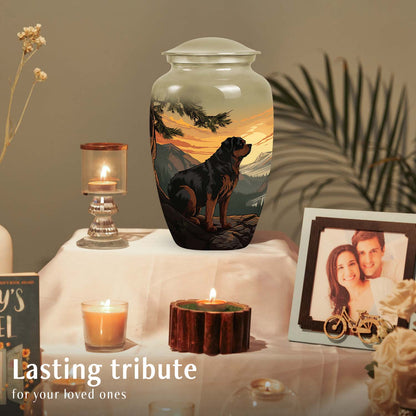 Personalized Dog Keepsake Urn for Pet Ashes -  Yatskia