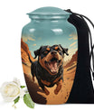 Rottweiler Dog Pet Cremation Urn for Ashes - Small Pet Urn