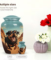 Rottweiler Dog Pet Cremation Urn for Ashes - Small Pet Urn