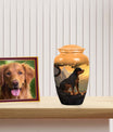 Handcrafted Urn Rottweiler Dog Pet Cremation Urn - Pet Urns for Ashes