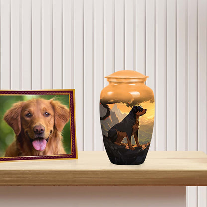 Personalized Dog Cremation Urn for Pet Ashes -  Yatskia