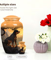 Handcrafted Urn Rottweiler Dog Pet Cremation Urn - Pet Urns for Ashes