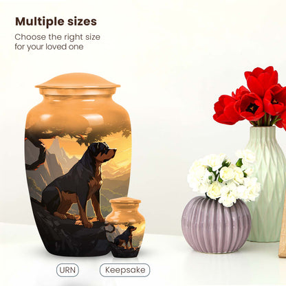 Personalized Dog Cremation Urn for Pet Ashes -  Yatskia