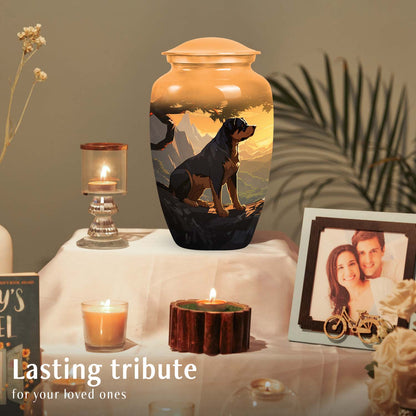 Personalized Dog Cremation Urn for Pet Ashes -  Yatskia